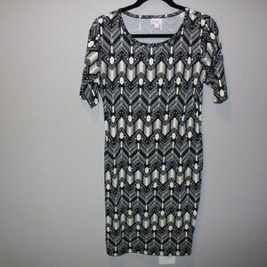 Geometric Julia Dress LulaRoe - M